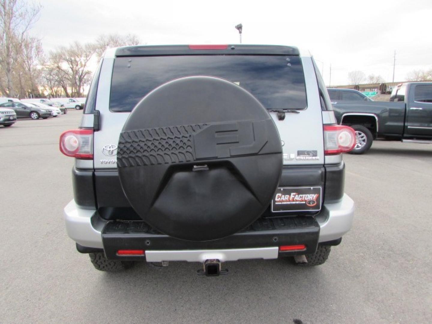 2012 Silver /Gray Toyota FJ Cruiser FJ Cruiser (JTEBU4BF1CK) with an 4.0L V6 engine, 5 speed automatic transmission, located at 4562 State Avenue, Billings, MT, 59101, (406) 896-9833, 45.769516, -108.526772 - Photo#2